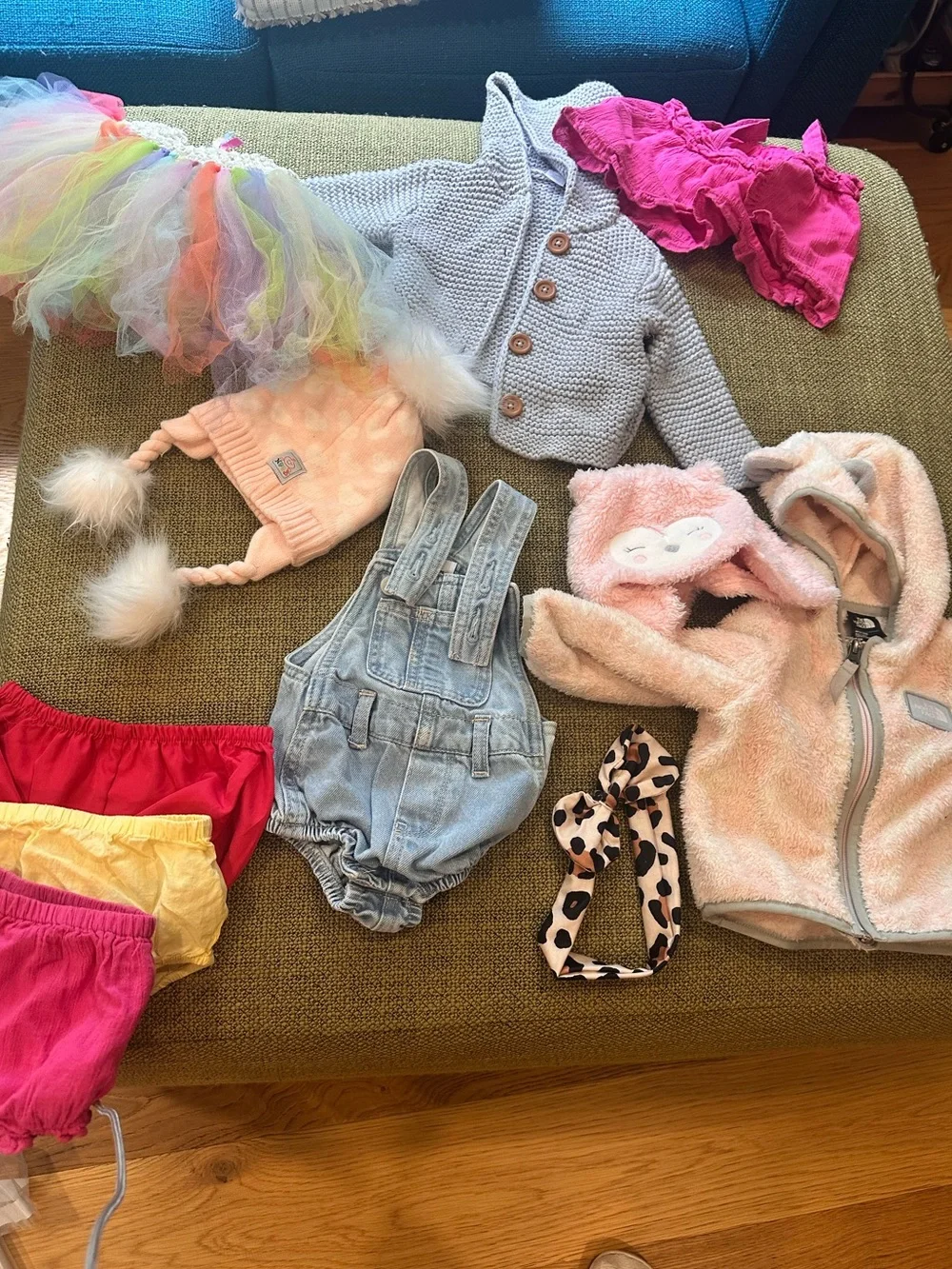 *Girls 3-6 Month Clothing Bundle 11 Pcs North Face Janie and Jack Nordstrom Tutu